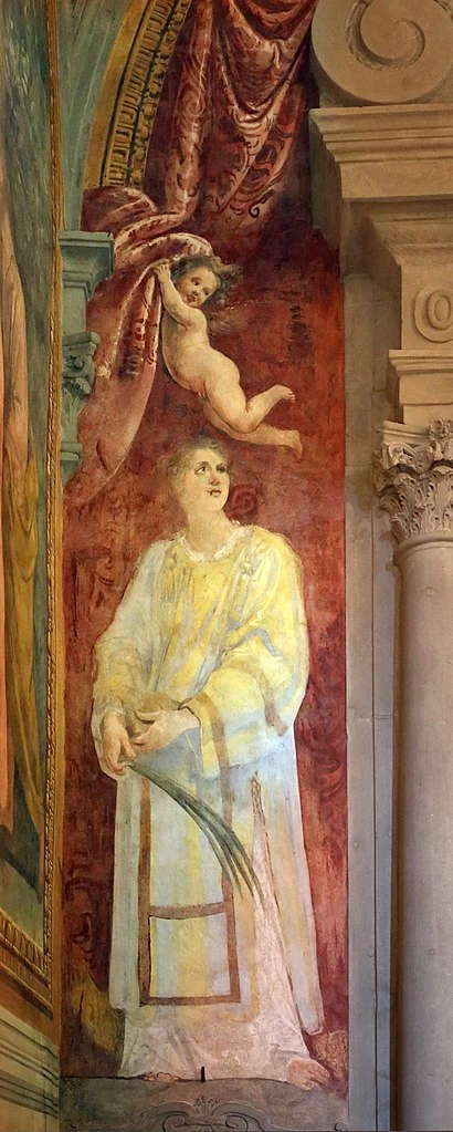 Giovanni Mannozzi - Badia a Settimo, Cappella di San Quintino, Santo Stefano